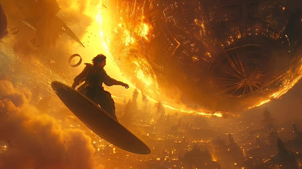 La trama del filme añade un toque de ciencia ficción al clásico de aventuras, con la búsqueda del tesoro llevando a los personajes a través de agujeros de gusano y planetas alienígenas.