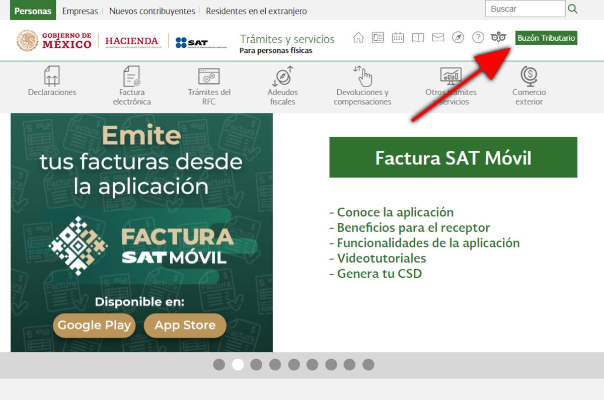 Fuente: SAT.