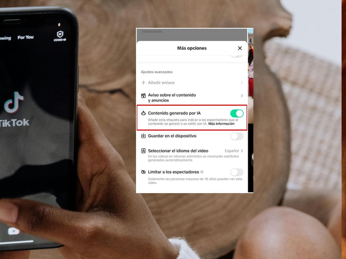 TikTok etiquetará al contenido generado por inteligencia artificial