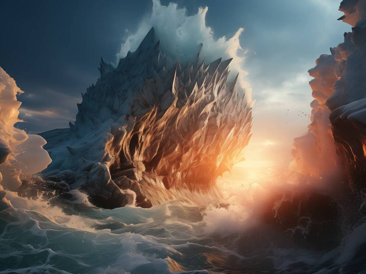 El Iceberg más grande del mundo se desprende, va hacia el Oceáno Antártico
