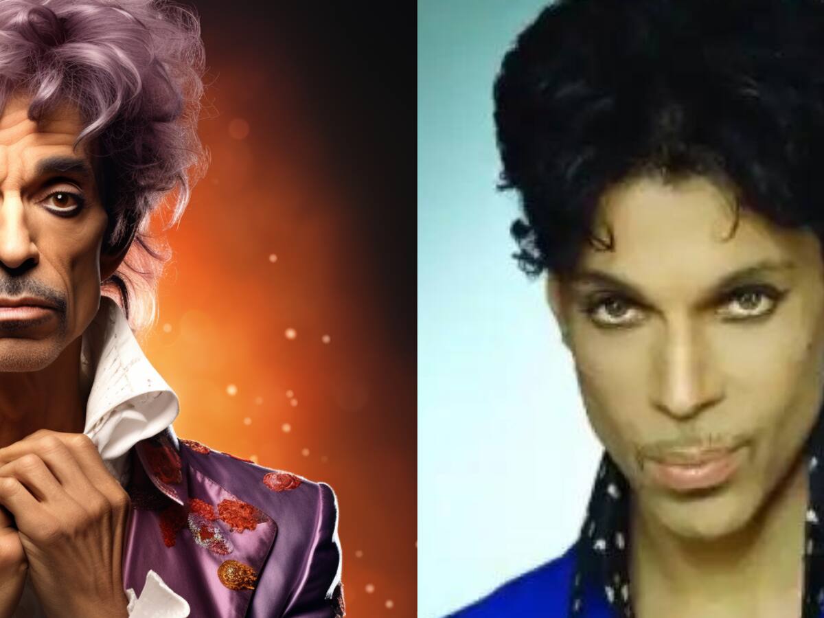 Así se vería el cantante Prince a los 90 años según una inteligencia artificial