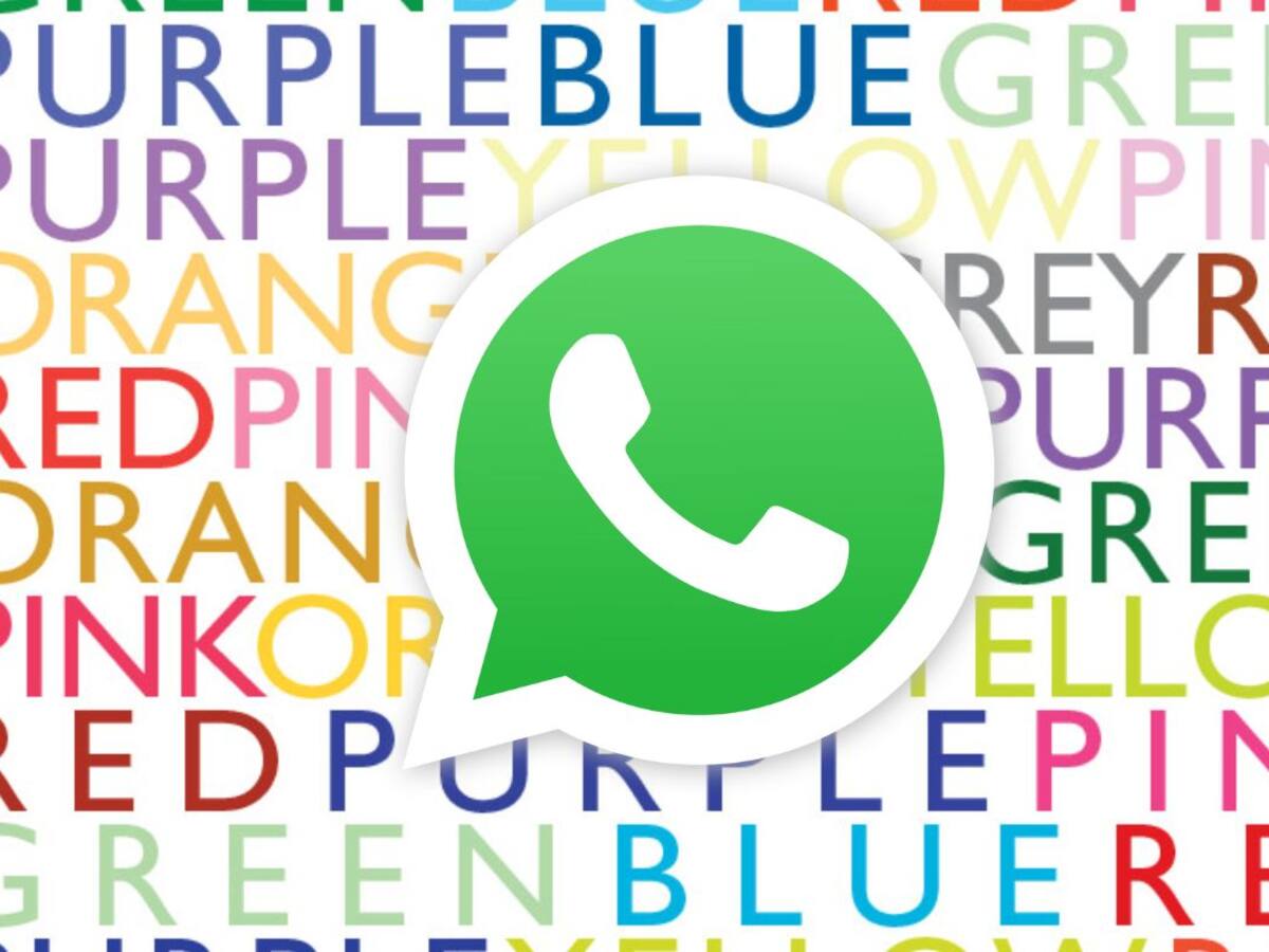 Cómo enviar letras de colores con este truco de WhatsApp