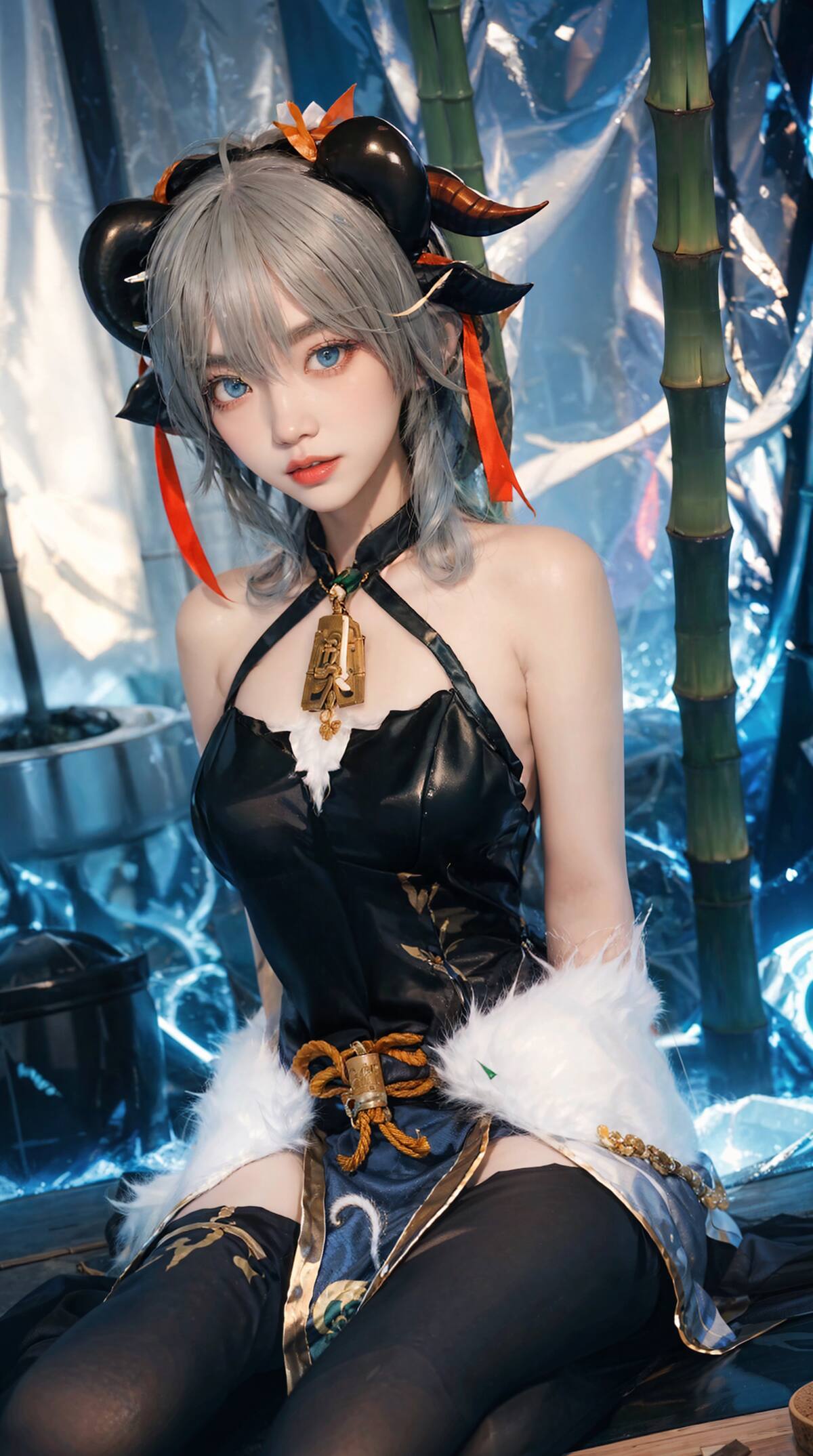 Así se vería Ganyu See de Genshin Impact en la vida real según la IA