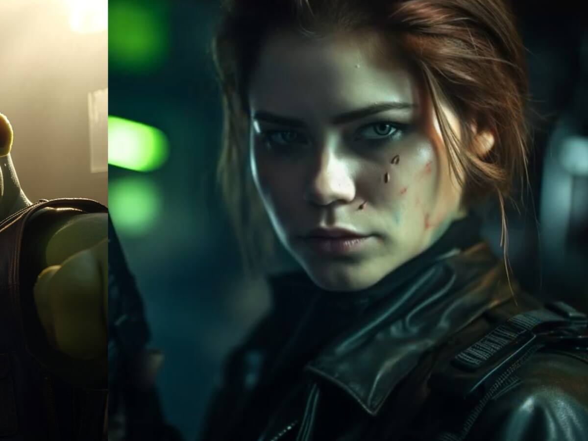 Inteligencia artificial muestra cómo se vería una mezcla entre “Shrek” y “Terminator 2