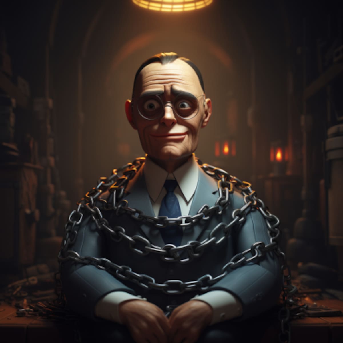 Midjourney ha recreado a Hannibal Leckter en estilo Pixar
