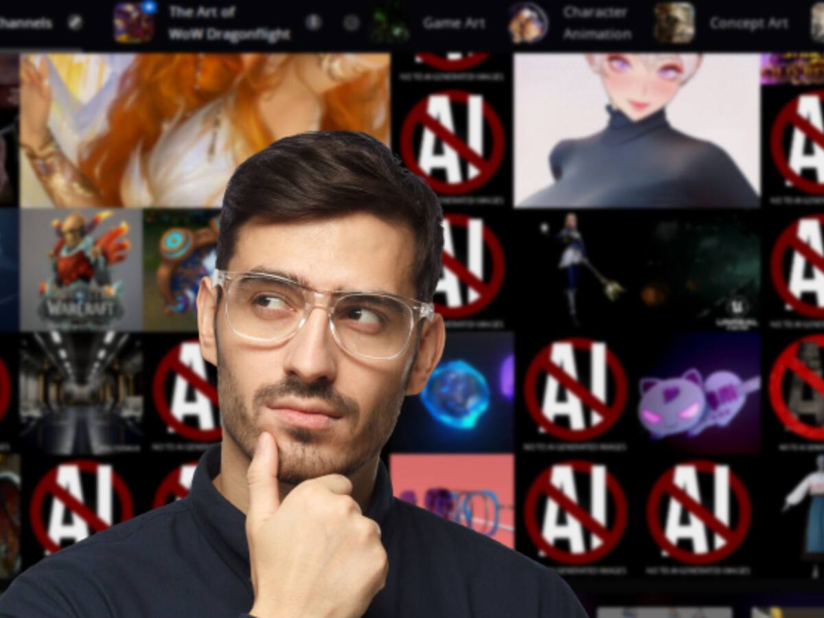 Protesta en Artstation; boicotean banco de imágenes en contra de la inteligencia artificial