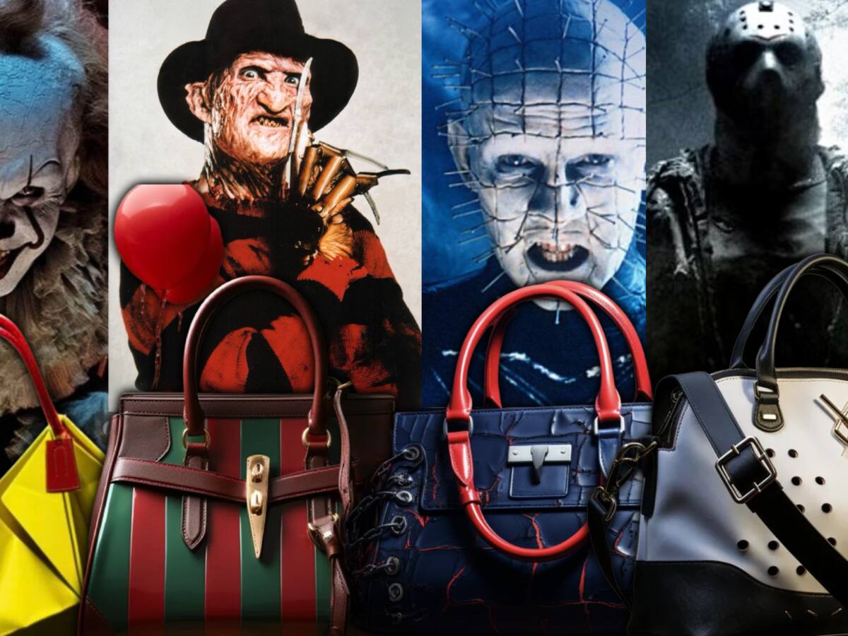 Inteligencia artificial revela bolsos de diseñador inspirados en películas de terror