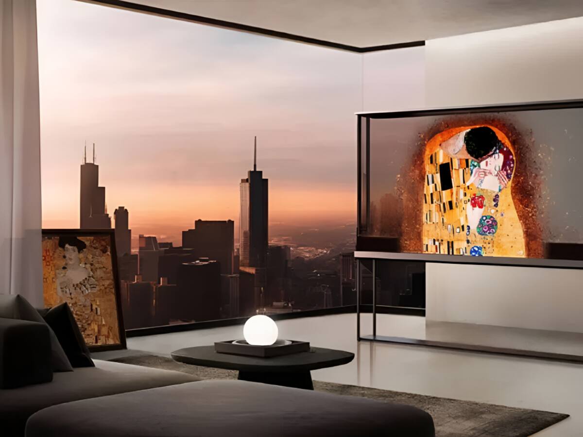 El futuro llegó: LG revela primera televisión OLED inalámbrica transparente