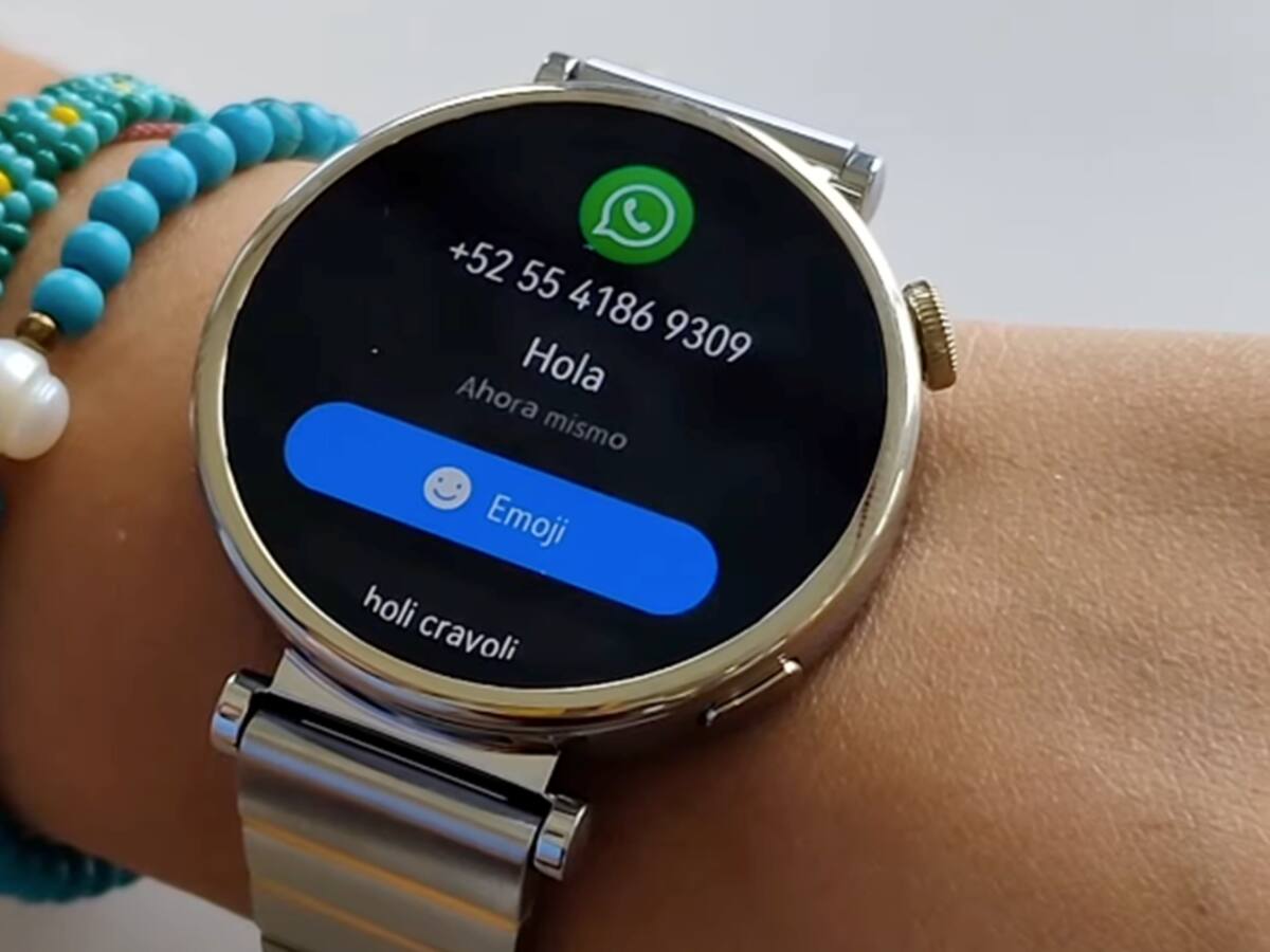 ¿Cómo contestar mensajes de WhatsApp y Telegram con el HUAWEI WATCH GT 4?