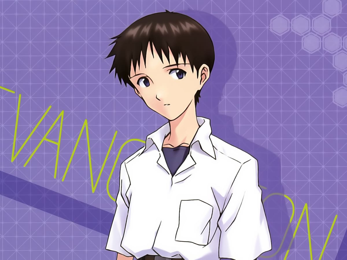 Shinji Ikari de Evangelion en la vida real según la Inteligencia Artificial