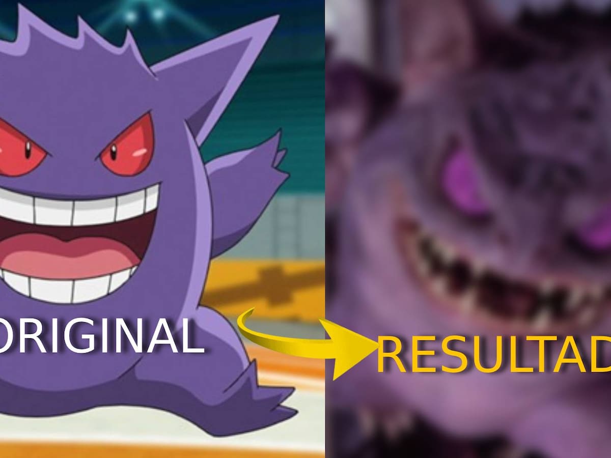 Así se vería Gengar en versión hiperrealista según una inteligencia artificial