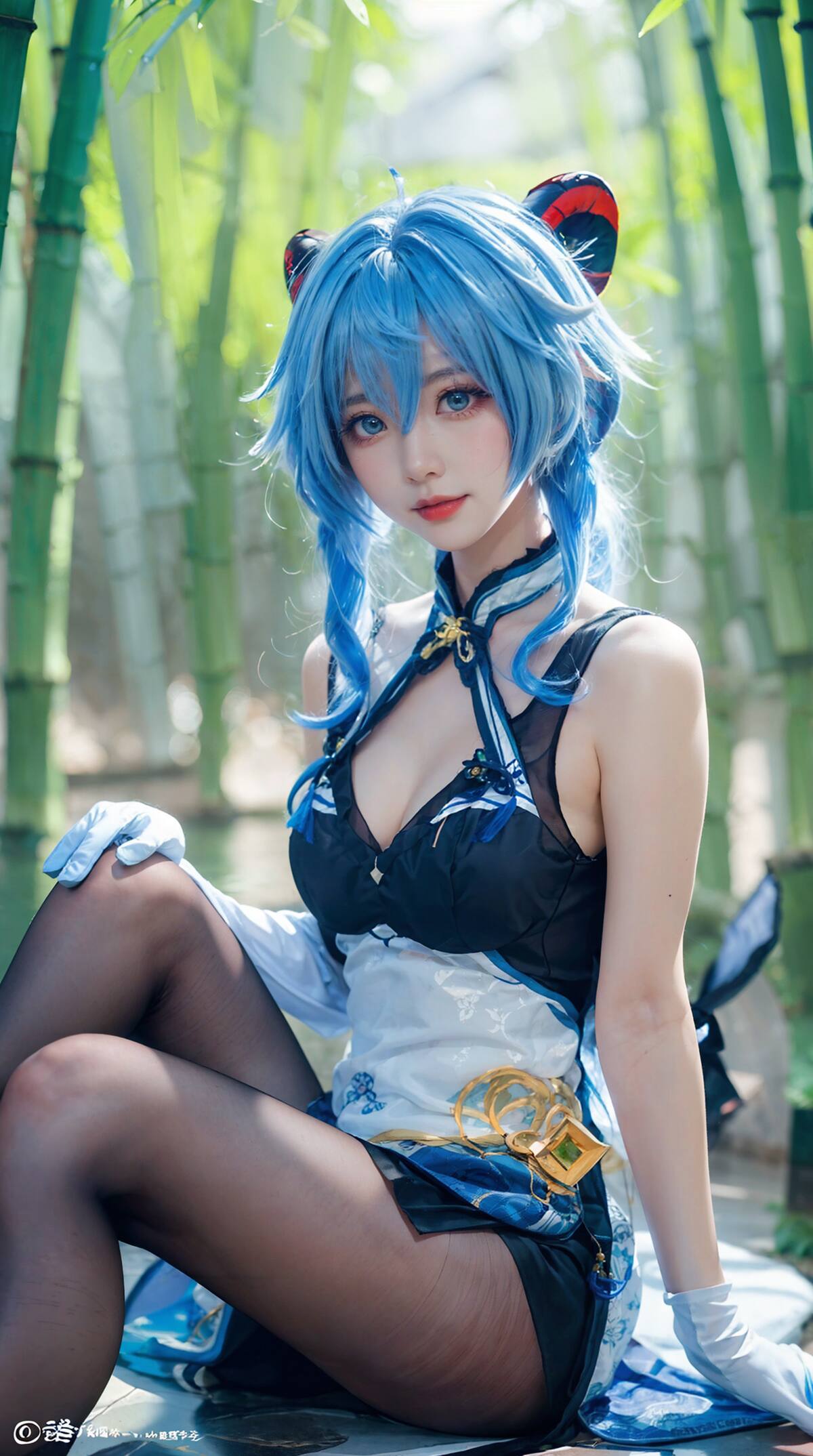 Así se vería Ganyu See de Genshin Impact en la vida real según la IA