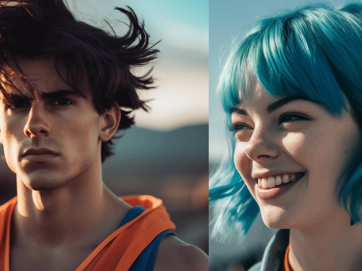 Dragon Ball: Así se verían los personajes de la serie en versión realista según una inteligencia artificial