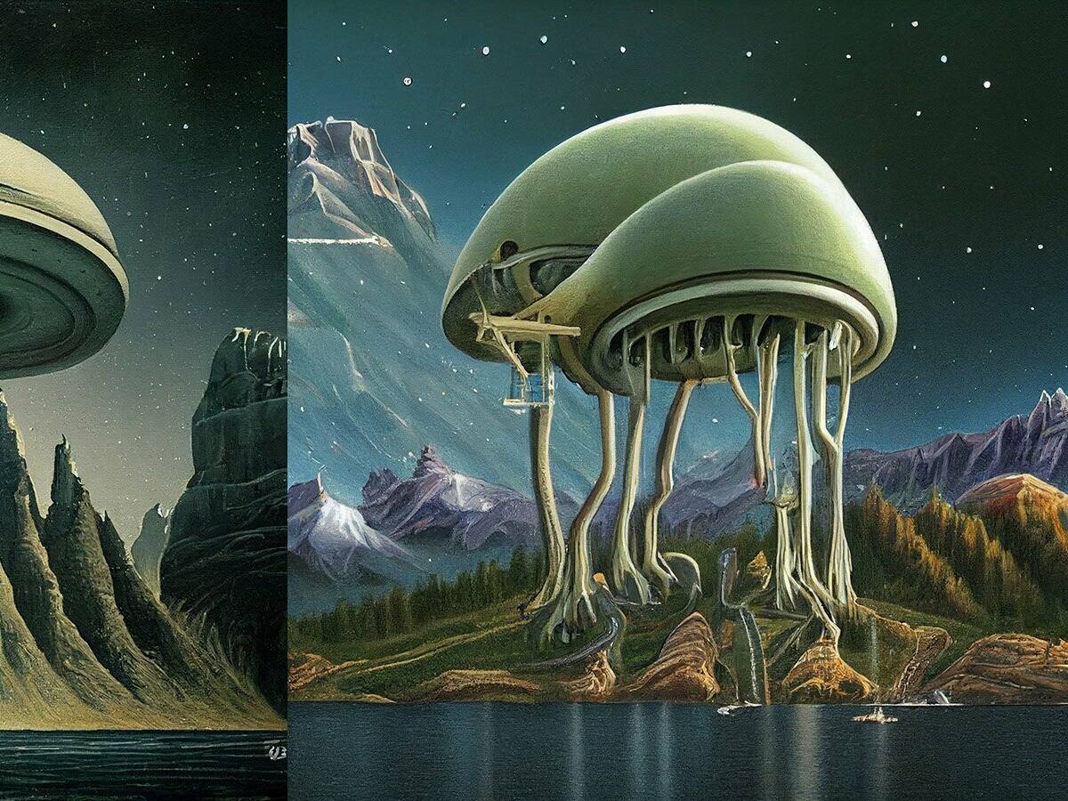 Inteligencia artificial imagina cómo serían las civilizaciones de cada planeta (VÍDEO)