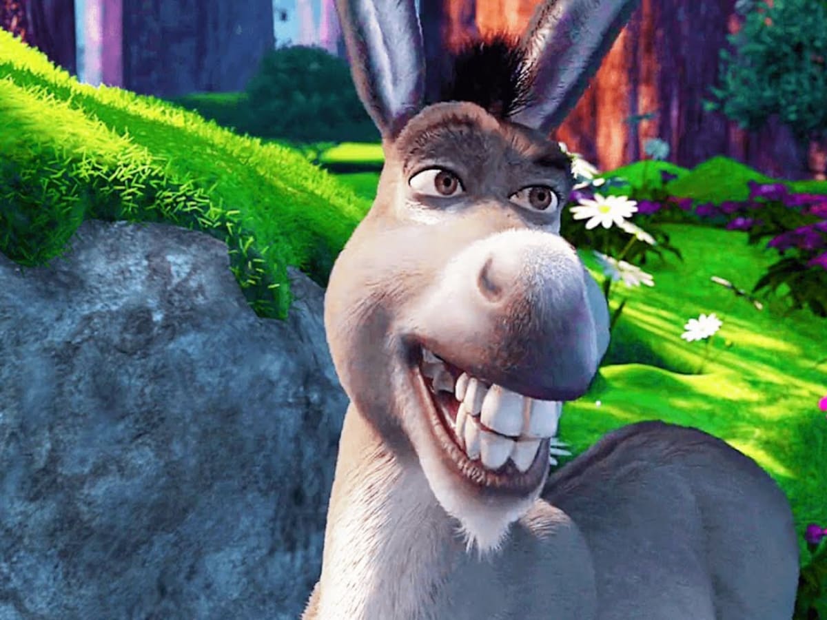 Así se vería el Burro de Shrek en la vida real, según inteligencia artificial