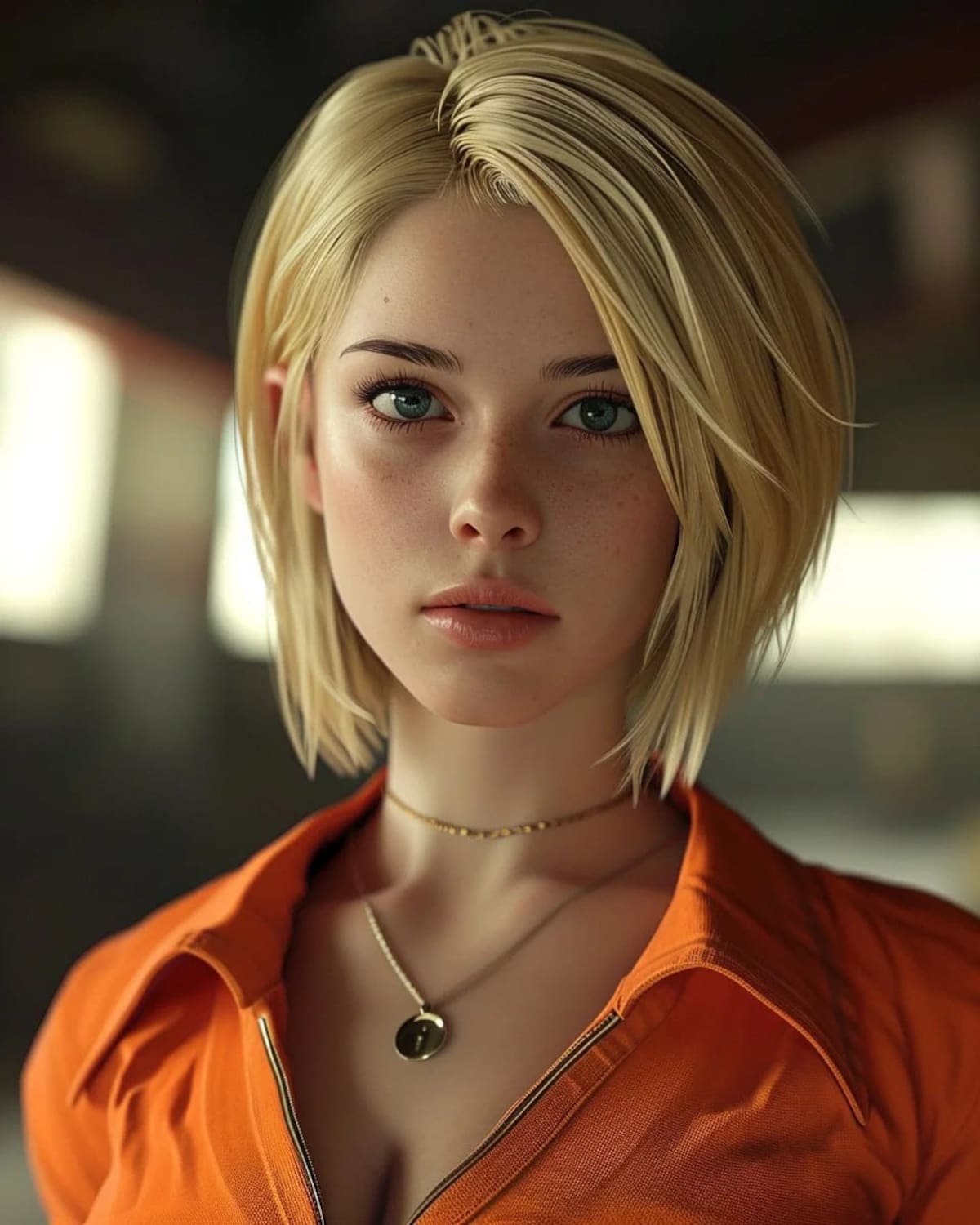 Así se vería el Androide 18 según una inteligencia artificial