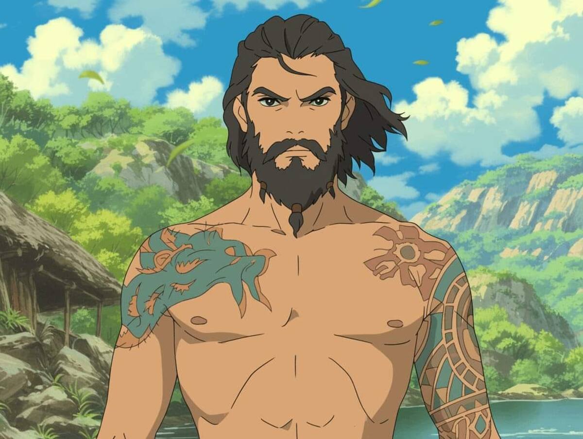 Khal Drogo en estilo Ghibli según una IA