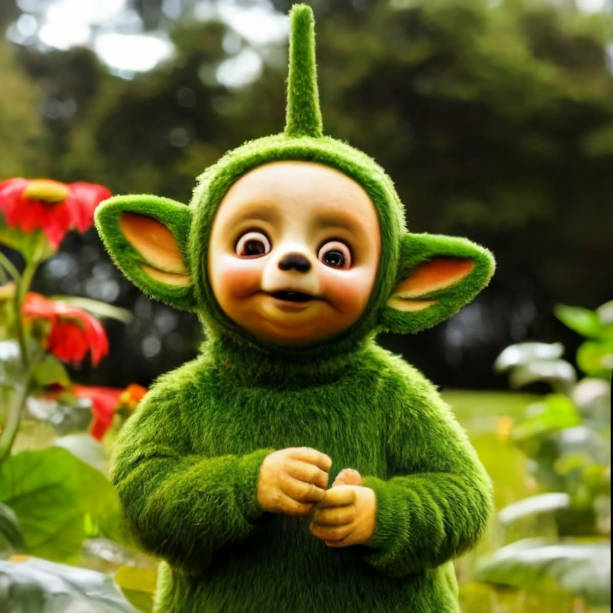 Teletubbies en versión realista según una IA