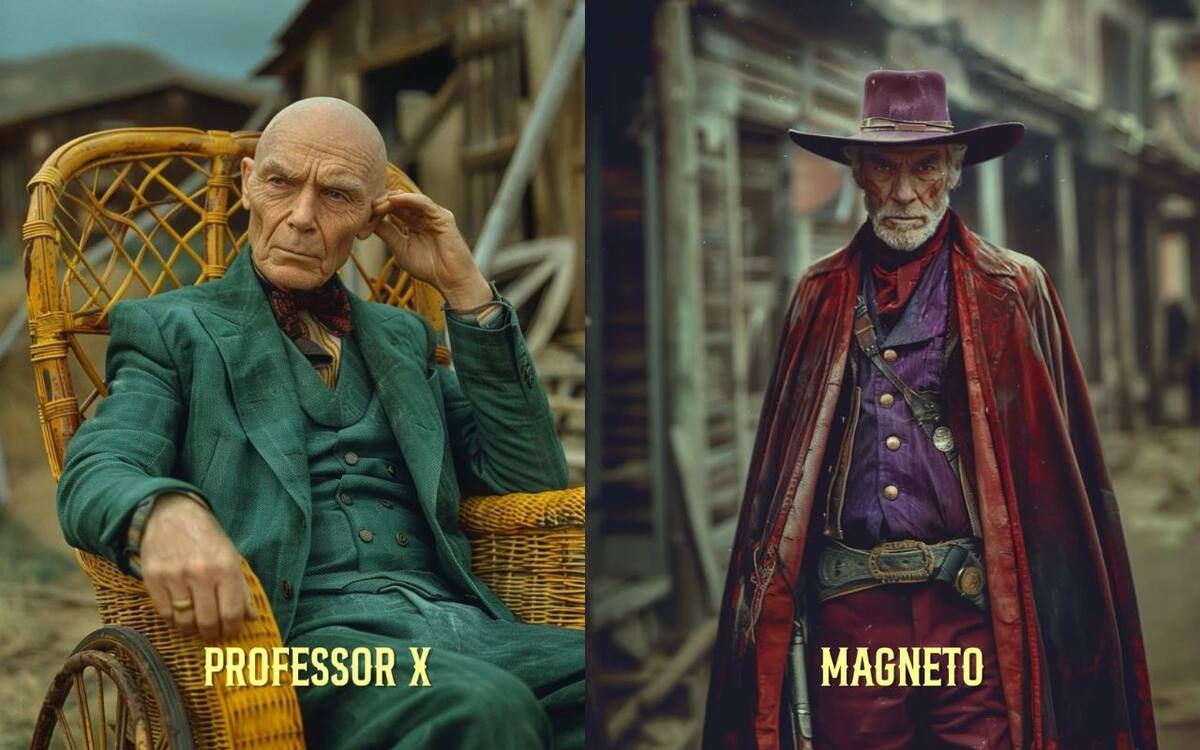 El profesor X y Magneto