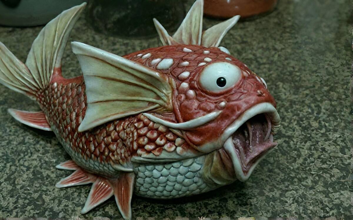 Magikarp en la vida real según una IA