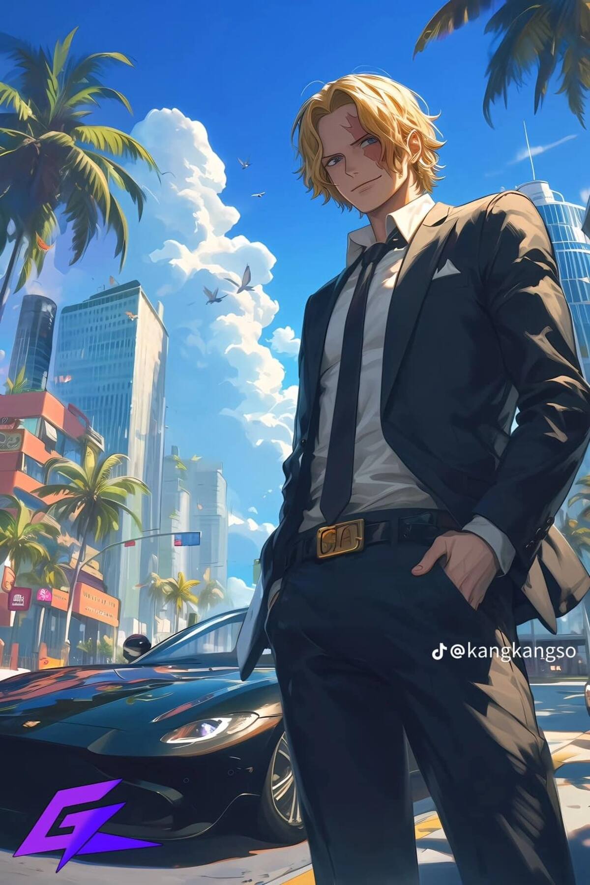 SAbo en el universo de GTA según una IA