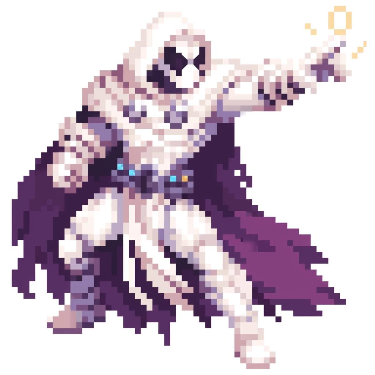 Moon Knight en versión 8 bits según una IA