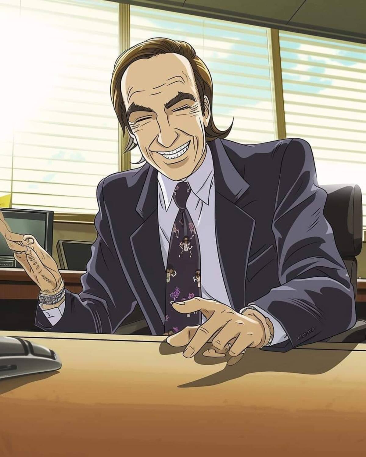 SAul versión anime según una IA