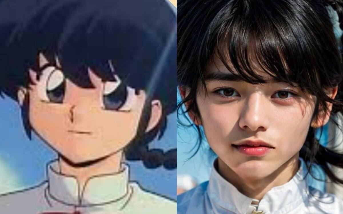Así se vería Ranma Saótome de “Ranma ½” en la vida real según una inteligencia artificial