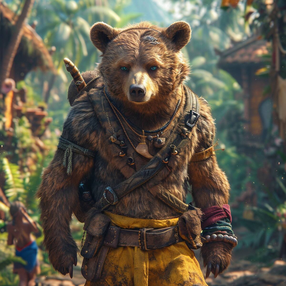 Banjo es un oso pardo relajado, pero su mayor temor es la altura, ¡aunque vuela en su mochila con Kazooie!