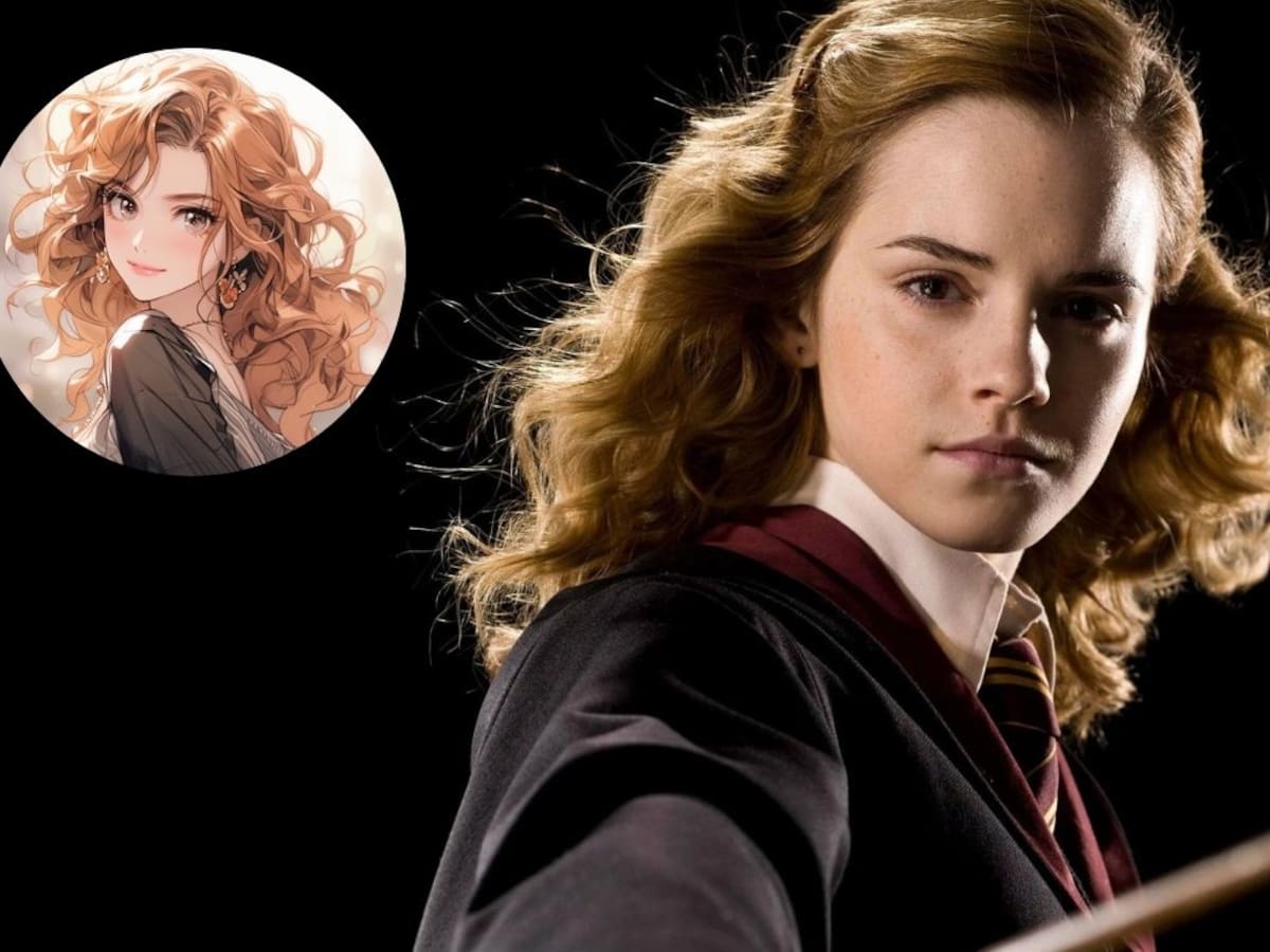 Hermione en versión anime: ¿cómo sería la heroína de Harry Potter si fuera un personaje de dibujos animados japoneses?