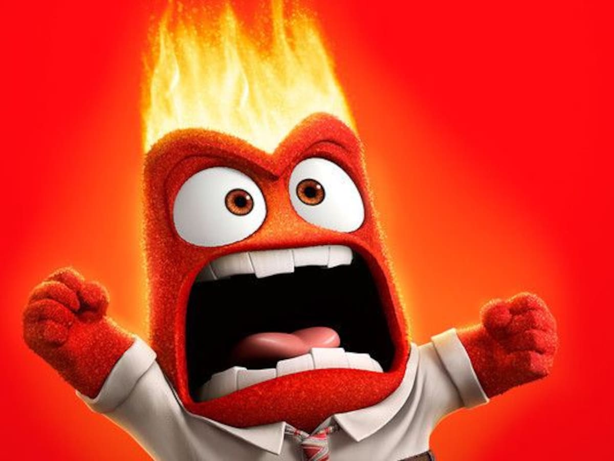 Furia de Intensamente en la vida real: así lo imagina la IA