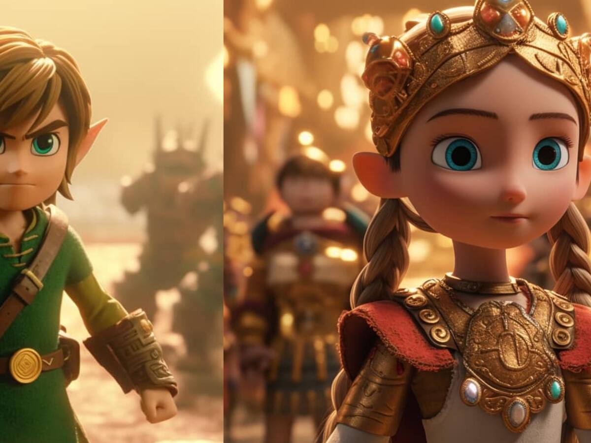 ¿Cómo se verían los personajes de Zelda si lo hubiera hecho por otro estudio de animación?