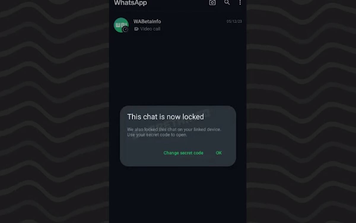 Con esta alternativa, finalmente podrás asegurarte de que no te espíen desde otro dispositivo. Fuente: WABetaInfo.
