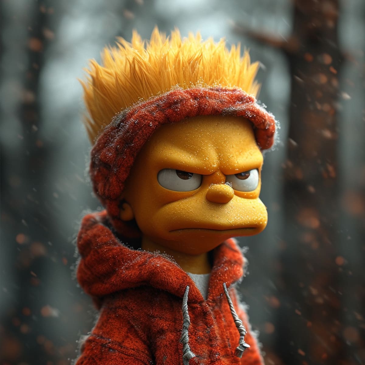 Tributo a la fusión tecnológica y cultural: La versión generada por la inteligencia artificial se convierte en un tributo visual a la capacidad de la tecnología para transformar personajes queridos, abriendo nuevas posibilidades en la animación y la creatividad visual.