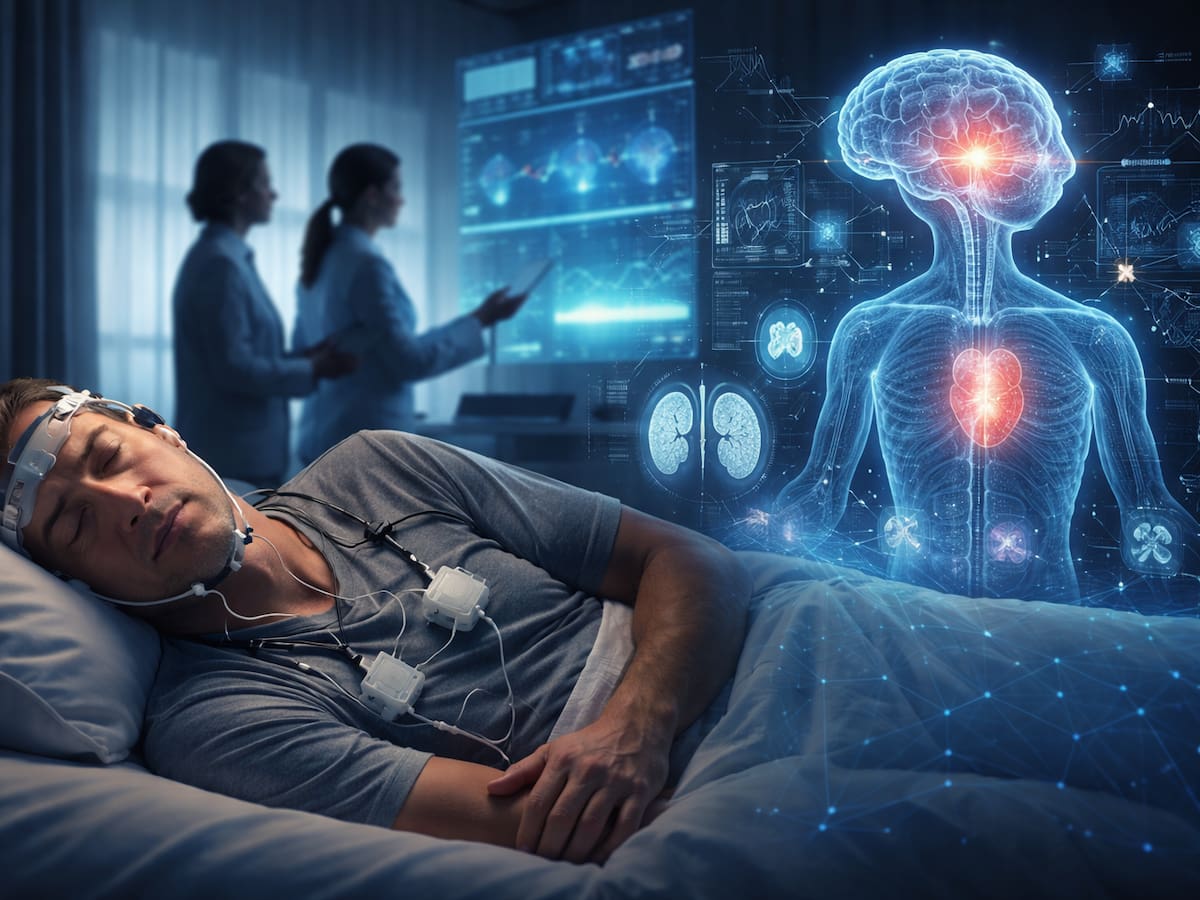 Investigadores de Stanford desarrollan una IA que evalúa una sola noche de sueño para calcular el riesgo de más de 130 enfermedades graves