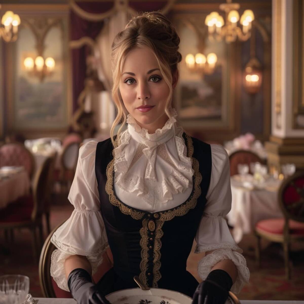 Penny en un drama histórico según una IA