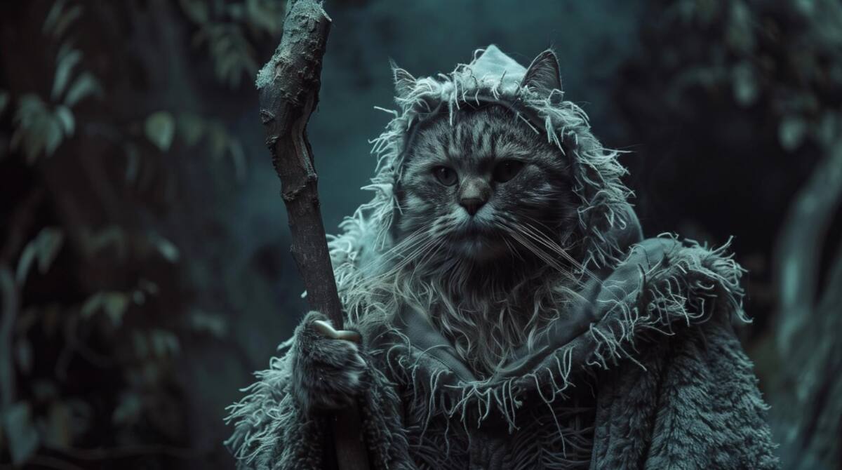Otro vistazo a Gandalf el Gris durante su viaje con la Comunidad del Anillo