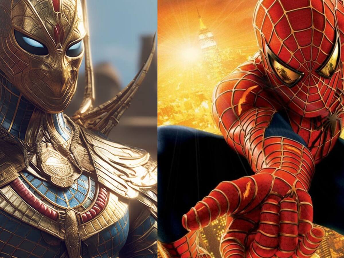Así se vería "Spider-Man" como un antiguo dios egipcio según una inteligencia artificial
