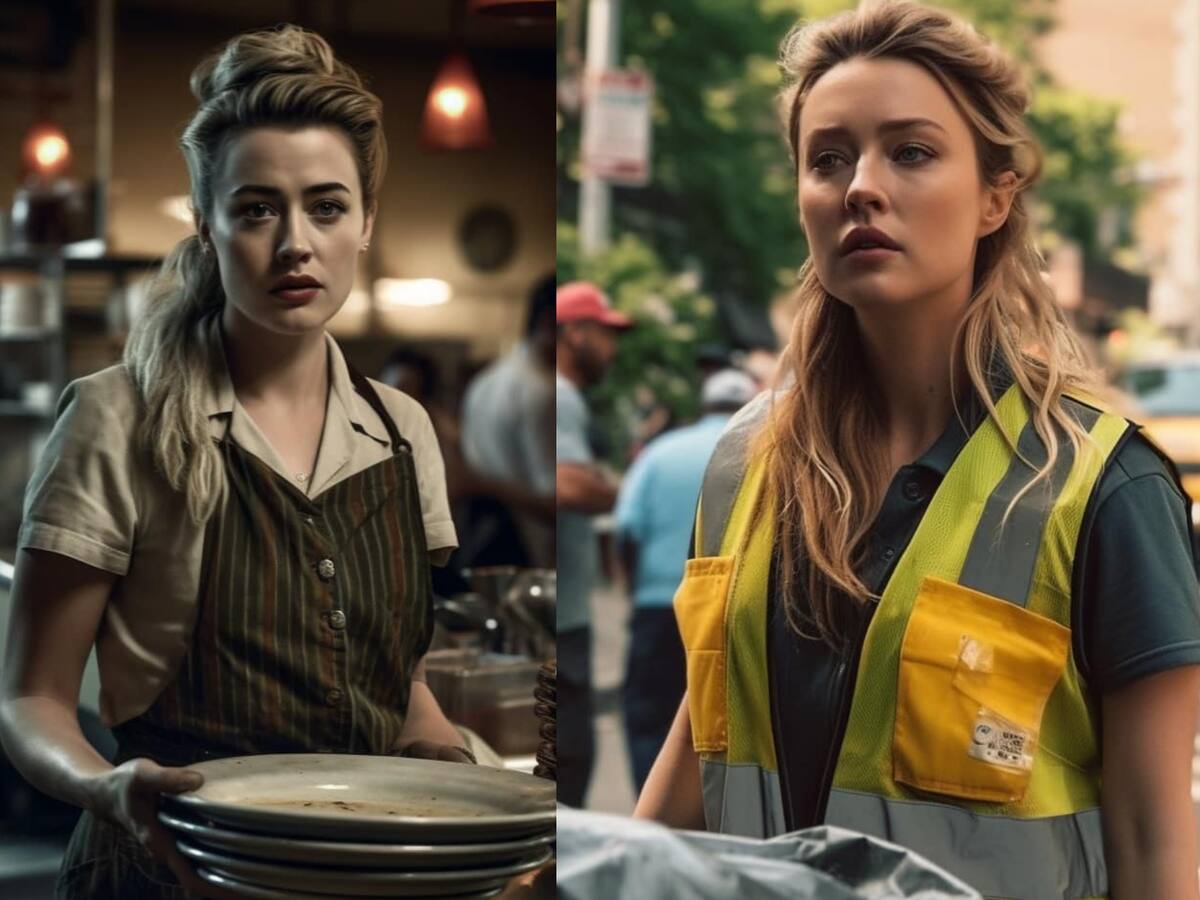 "Amber Heard consigue trabajo": Usuario crea imágenes de la actriz con inteligencia artificial
