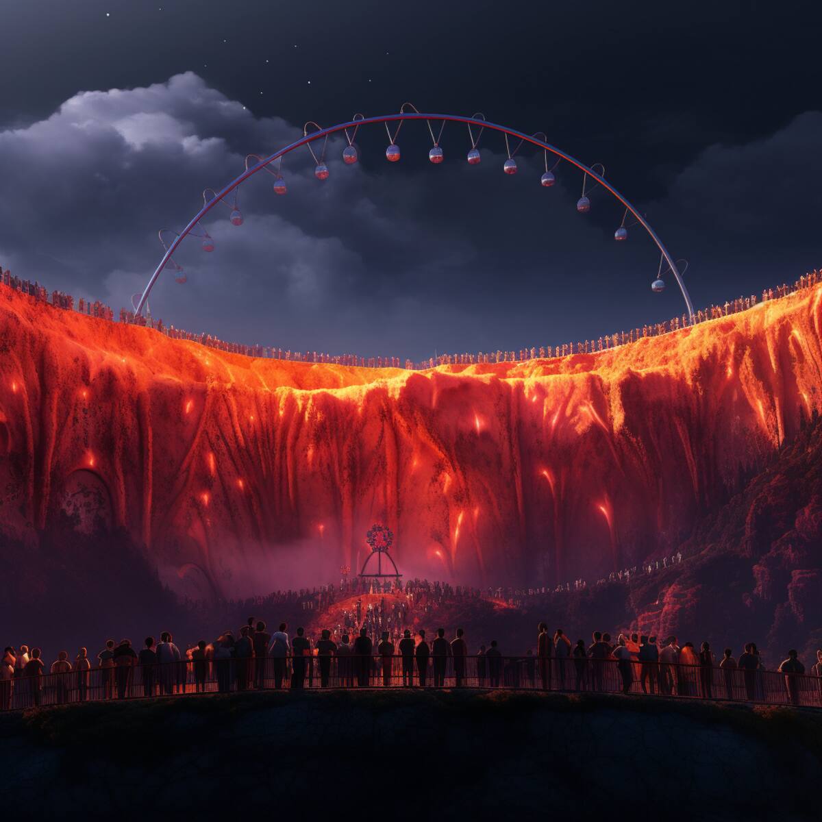 El puente de la vida y la muerte, inspirado en Coco, es la atracción estrella de este parque