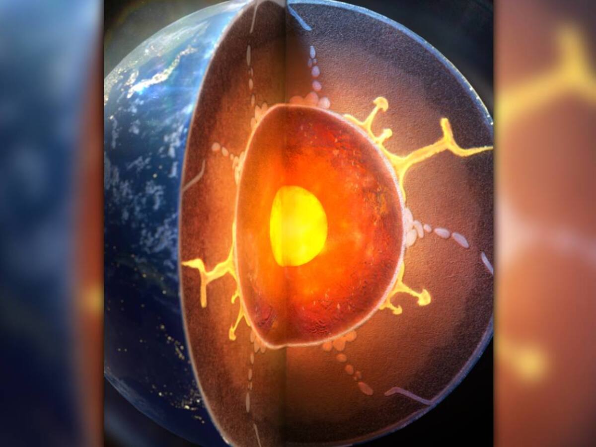 Filtración de agua en núcleo de la Tierra podría haber formado misteriosa capa que produce cristales