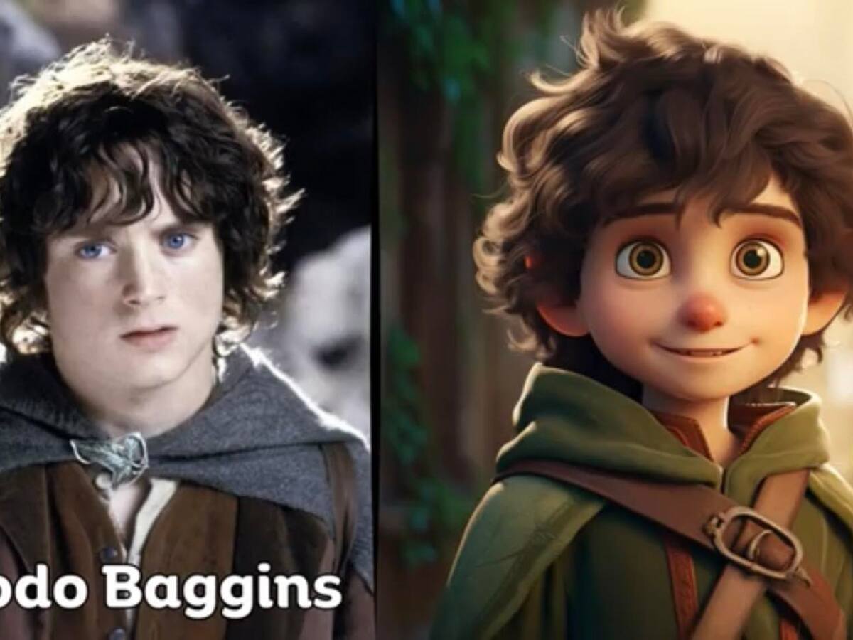El señor de los anillos: así se verían los personajes si fueran de Pixar según la IA