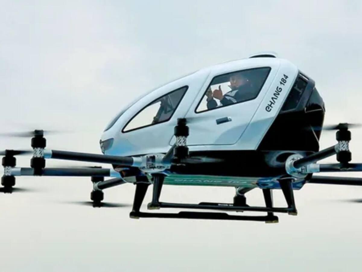 China da luz verde a la producción de taxis voladores autónomos para 2025