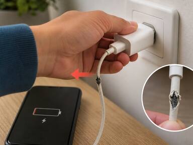 Expertos revelan por qué los cables de carga se rompen siempre en el mismo lugar y desmienten el mito sobre enrollarlos