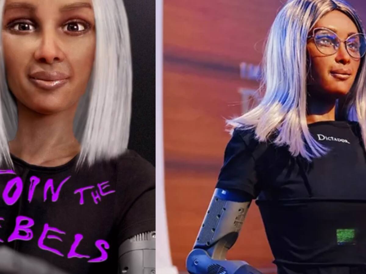 Mika es un robot CEO de una compañía que está hecho con inteligencia artificial