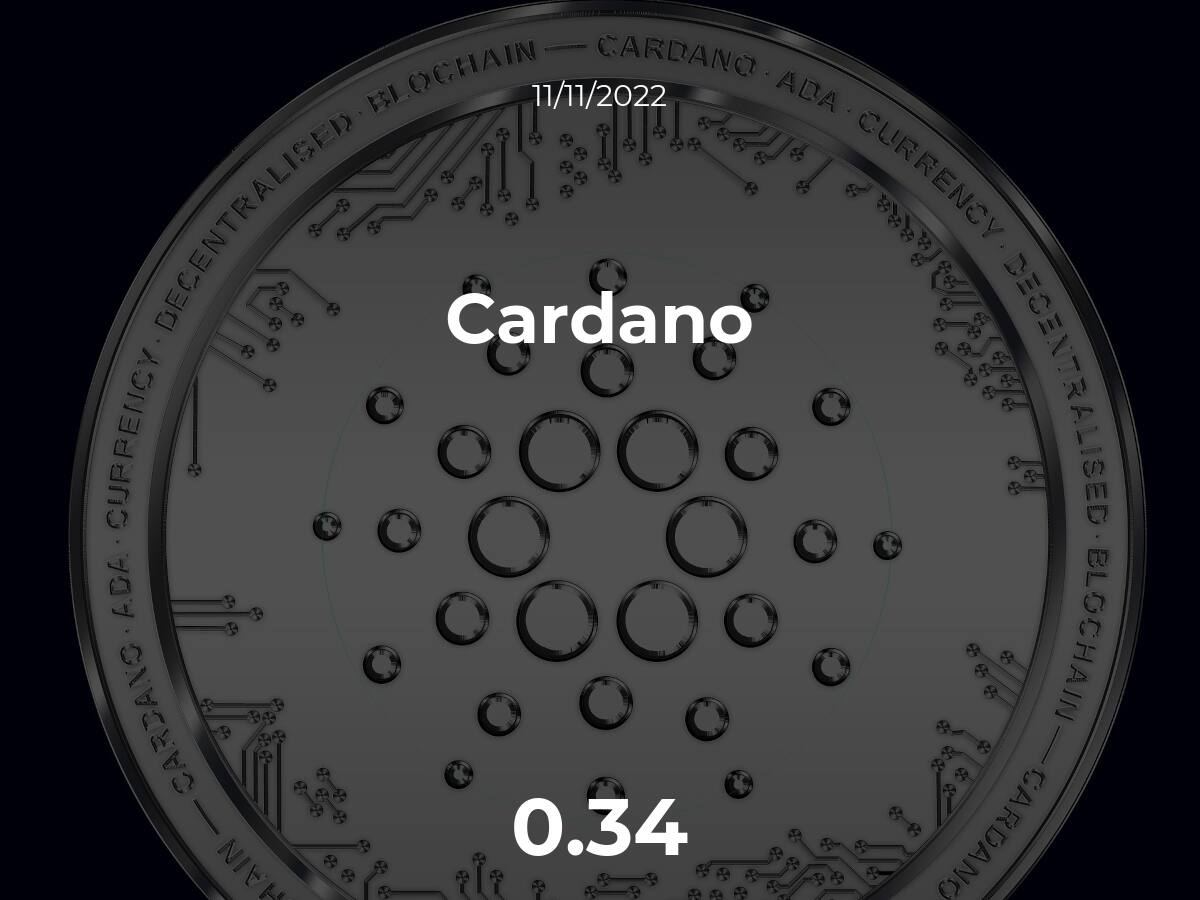 Precio del Cardano del 11 de noviembre