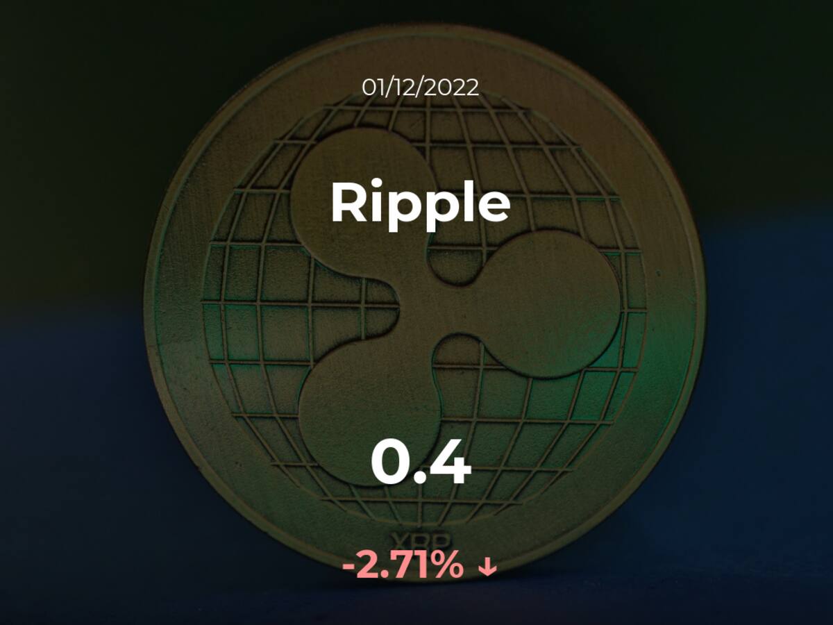 Precio del Ripple del 1 de diciembre
