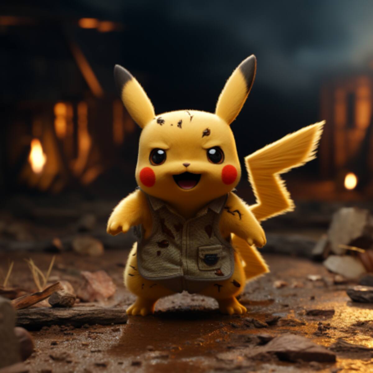 Pikachu en una película stop motion: así lo imagina la Inteligencia Artificial