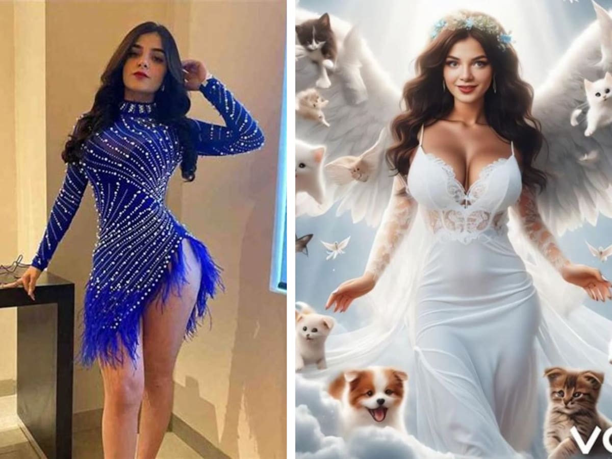 Karely Ruiz sorprende a sus fans con una foto de ángel creada con Inteligencia Artificial