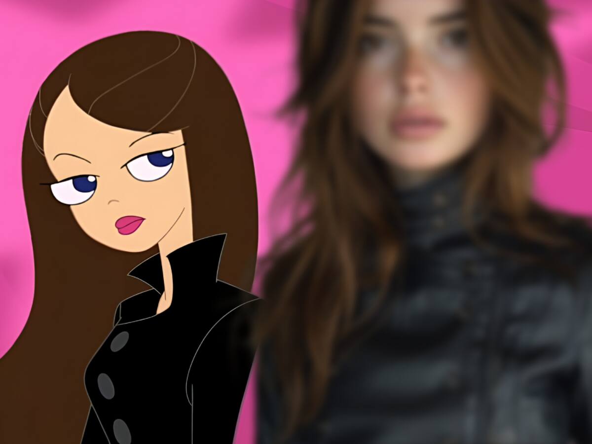 Vanessa Doofenshmirtz de “Phineas y Ferb” se vuelve real en estas imágenes de inteligencia artificial